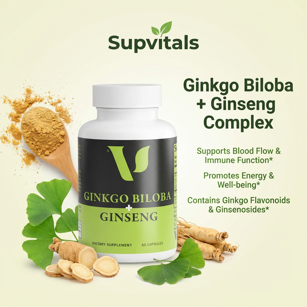 Ginkgo Biloba + Ginseng
