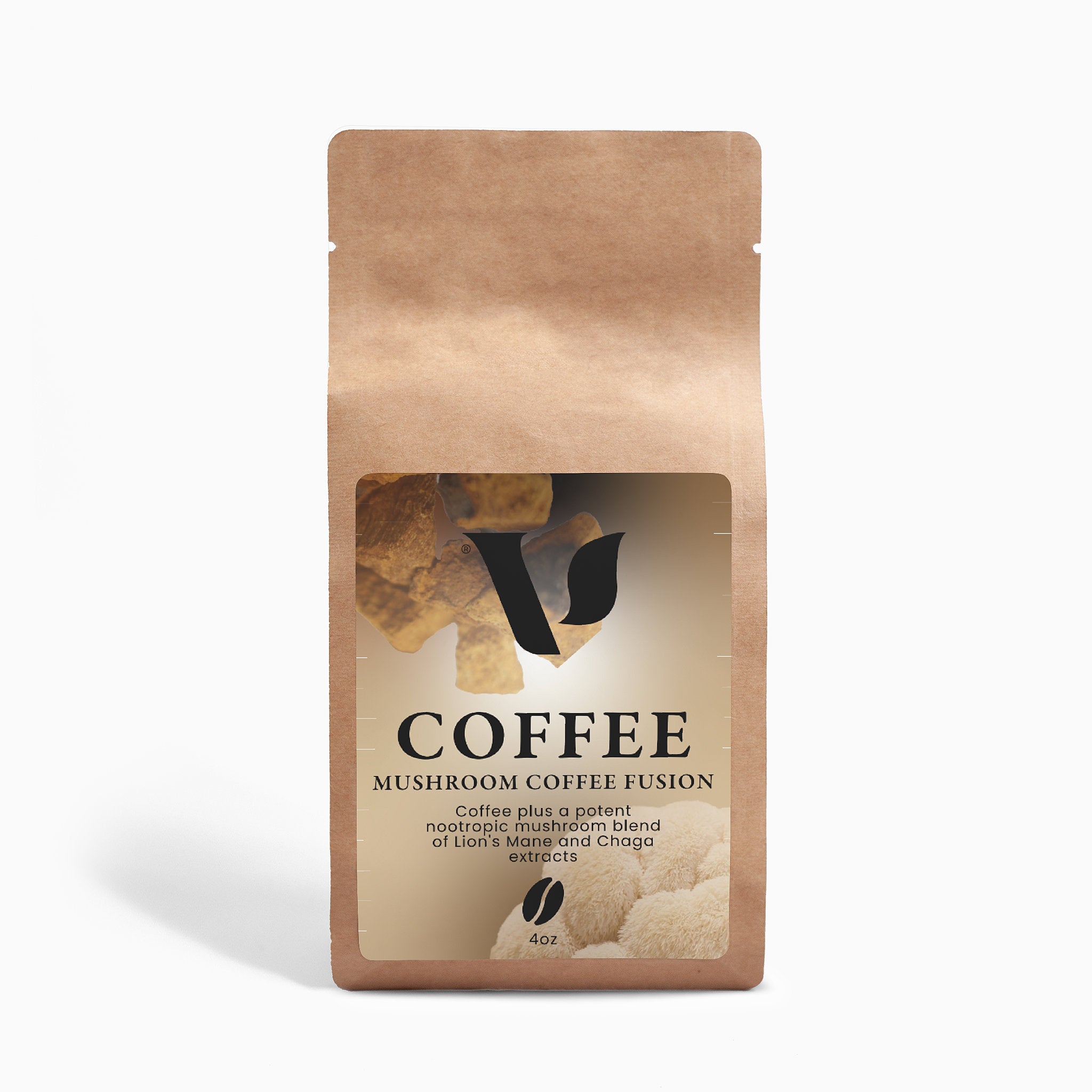 Mushroom Coffee Fusion - Lion’s Mane & Chaga 4oz