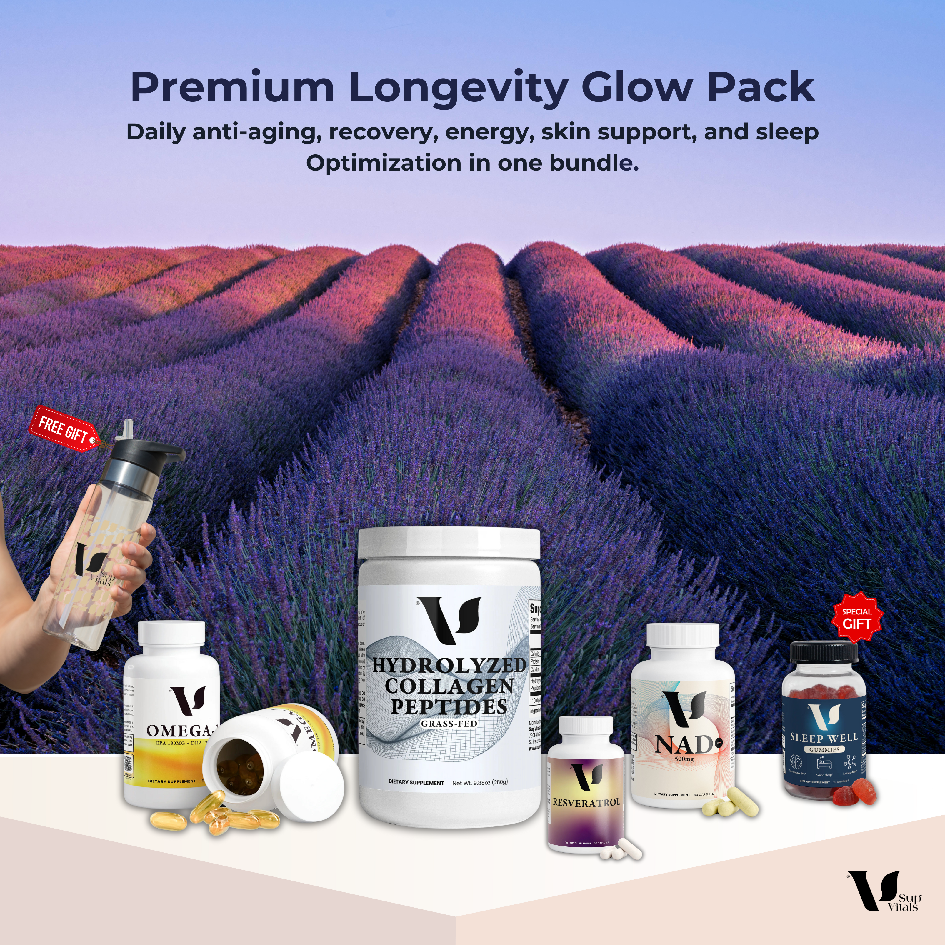 Premium Longevity Glow Pack