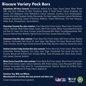 15G Protein Bars Variety Pack (7-Count)